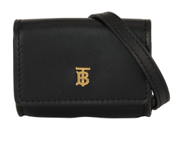 Burberry Airpods Case, Leather, Black, DB/S, 3*